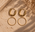 Boucles d'oreilles Héra - sans mini-sac