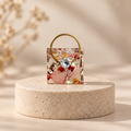 Mini sac Icône N° 5 - Fleur rose