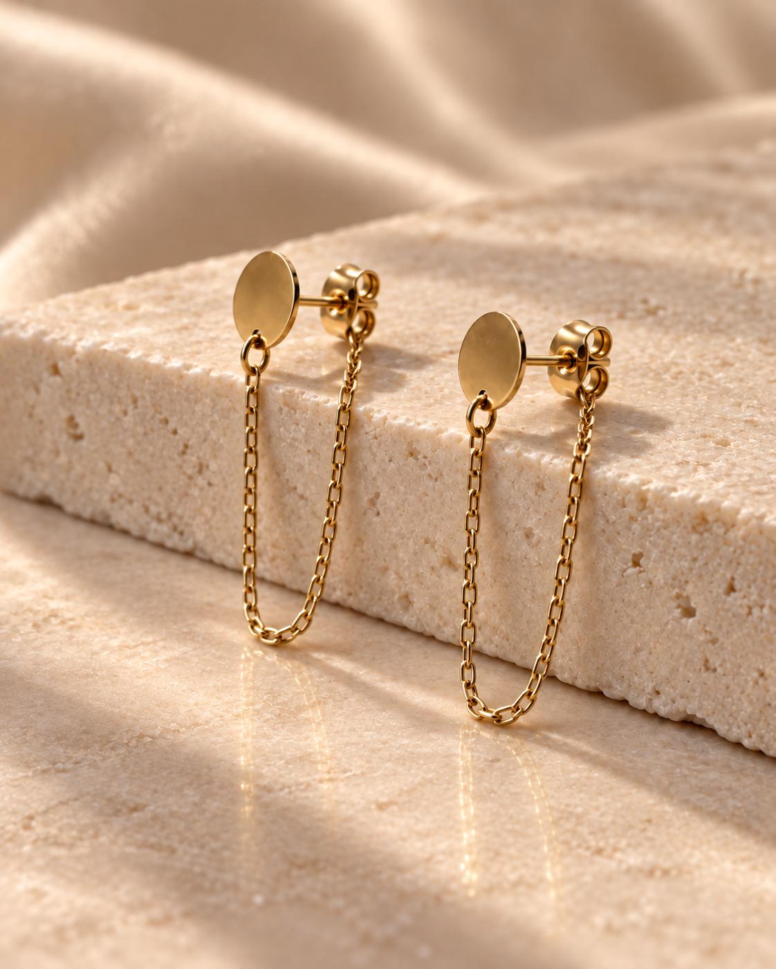 Boucles d'oreilles Séléné - Sans mini-sac
