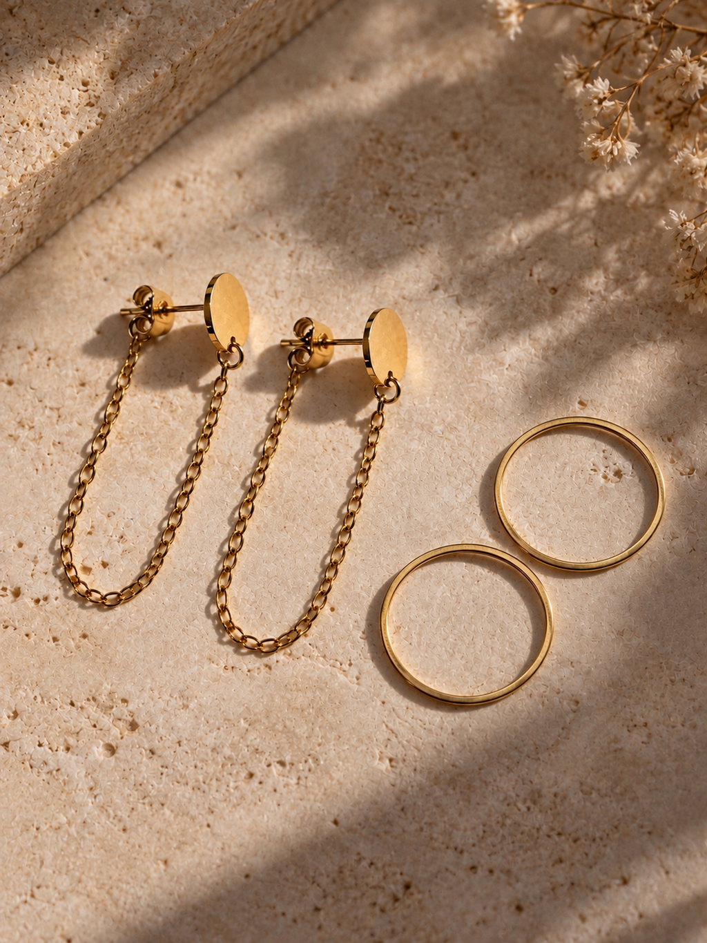 Boucles d'oreilles Séléné - Sans mini-sac