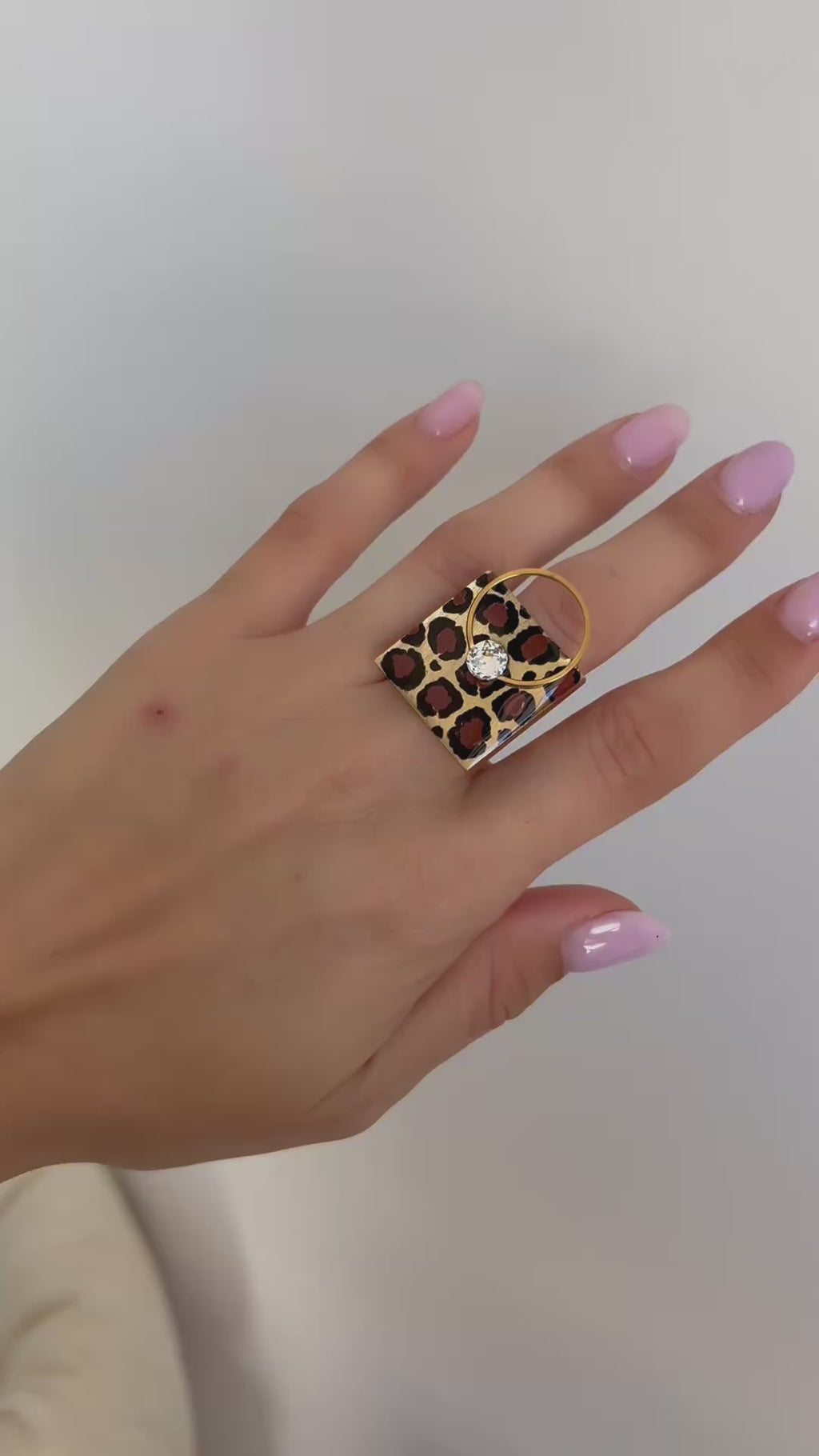 Bague Icône N°5 - Léopard