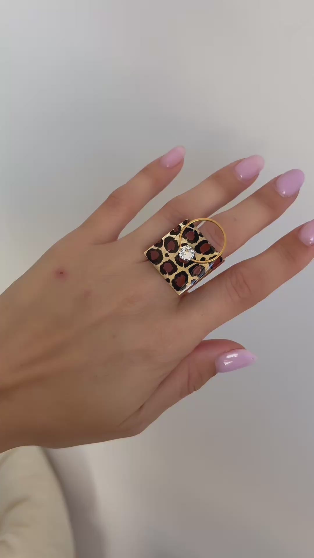 Bague Icône N°5 - Léopard